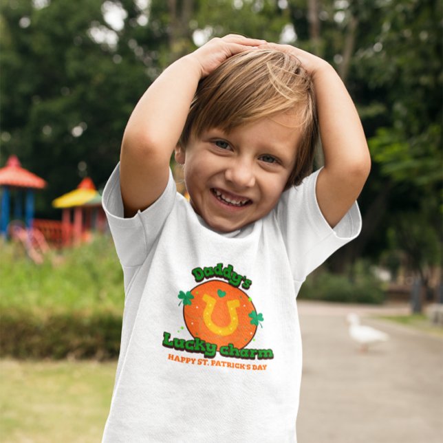 Papa's Lucky Charm St. Patrick's Day Baby Strampler (Von Creator hochgeladen)