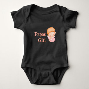 Papas Mädchen ist süß Baby Strampler