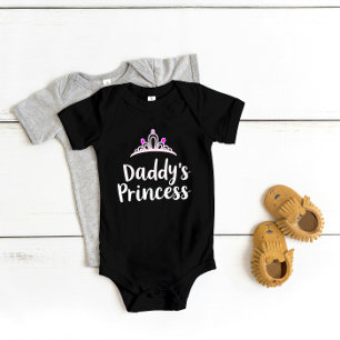 "Papas Prinzessin" Süß  Baby Strampler