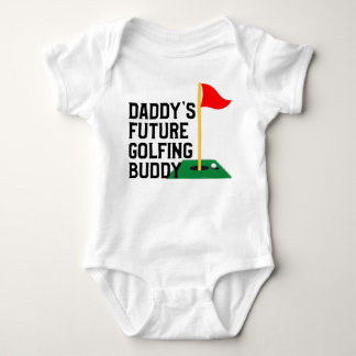 Papas zukünftiger Golfpartner Baby Strampler