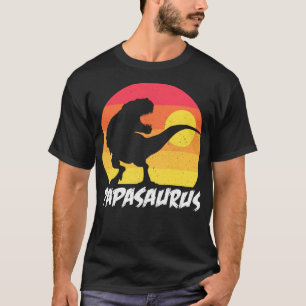 Papasaurus für Väter Tag und Tag T-Shirt