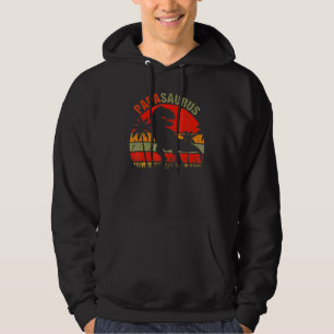Papasaurus rex Dinosaur Papa Saurus Vaters Fami Hoodie