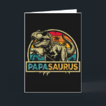 Papasaurus T Rex Dinosaur Papa Saurus Familienüber Karte<br><div class="desc">Papasaurus T Rex Dinosaur Papa Saurus Familien-Matching</div>