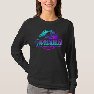 Papasaurus T-shirt dinosaure Rex fête des pères po