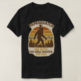Papasquatch - Der Mythos. Der Gittermeister. Der V T-Shirt