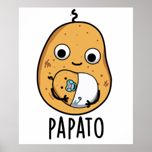 Papato Funny Potato Pub Poster