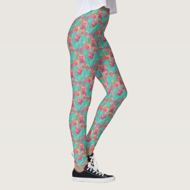 Papaver Tones Leggings (Rechts)