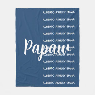 Papaw-Decke, Papaw-Geschenk für Großvater-Decke Pe Fleecedecke