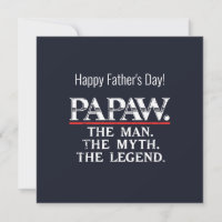 Papaw Der Mythos der Legende Vater