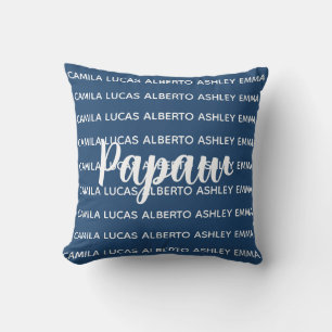 Papaw-Kissen, Papaw-Geschenk für Opa mit individue Kissen