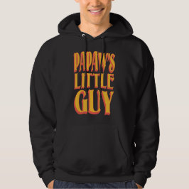 Papaw's Little Typ Funny Grandmatt Sprichwort Desi Hoodie
