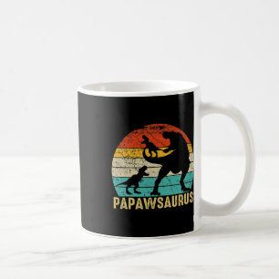 Papawsaurus Rex Papaw Dinosaur 2 Kinder Vatertag  Kaffeetasse