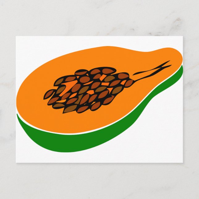 Papaya-3110 Postkarte (Vorderseite)