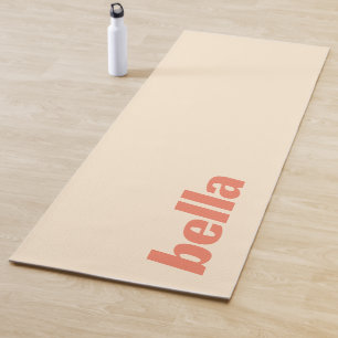 Papaya Elegant Name Stilvoll einfach Yogamatte