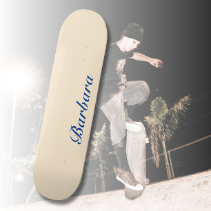 Papaya Eleganter Name Klassisch Trendig Skateboard