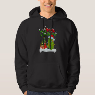 Papaya-Frucht-Weihnachtsdekorationen Santa Papaya Hoodie