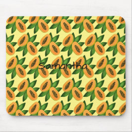 Papaya Fruchtwackelpapier Mousepad