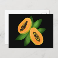 Papaya Fruchtwackelpapier