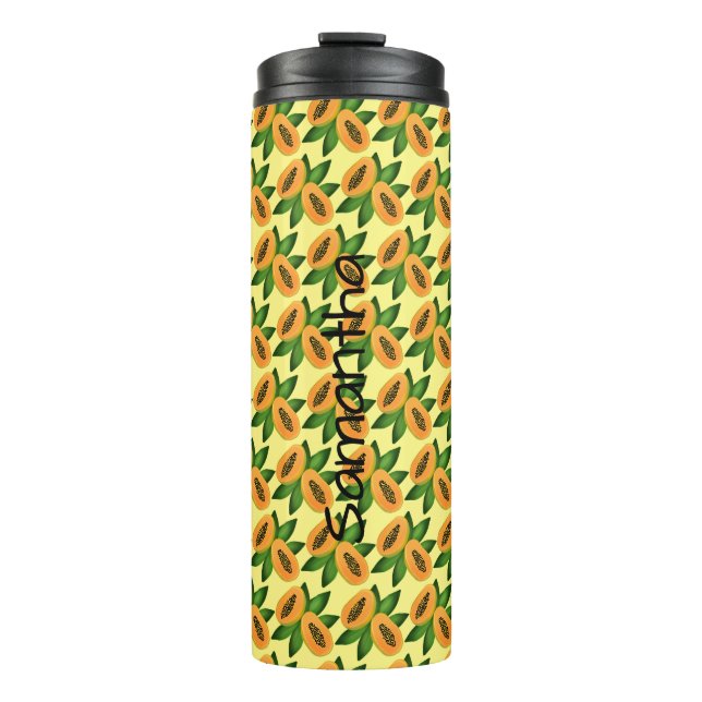 Papaya Fruit Thermosbecher (Vorderseite)