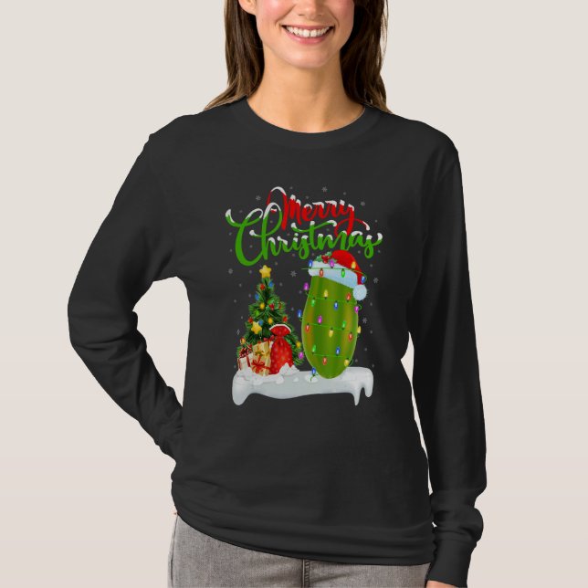 Papaya Fruit   Xmas Decorations Santa Papaya Chris T-Shirt (Vorderseite)