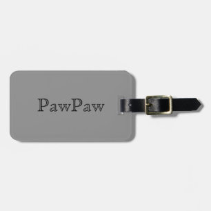 "Papaya-" Gepäckanhänger