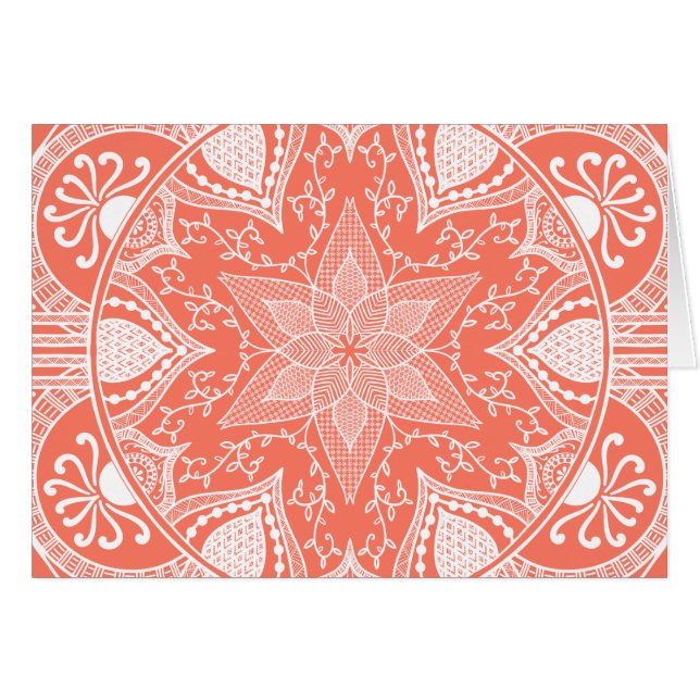 Papaya Mandala (Vorderseite (Horizontal))