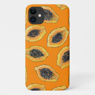 Papaya-Scheiben auf Orange Case-Mate iPhone Hülle