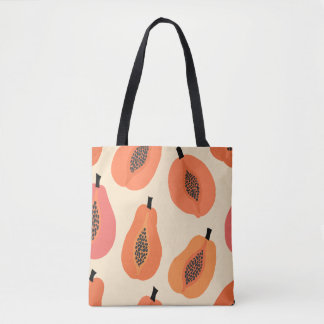 Papaya-Sonnenuntergang-Warmer-Tropischer-Held Tasche