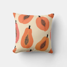 Papaya Sunset Held & Black Seed Floral