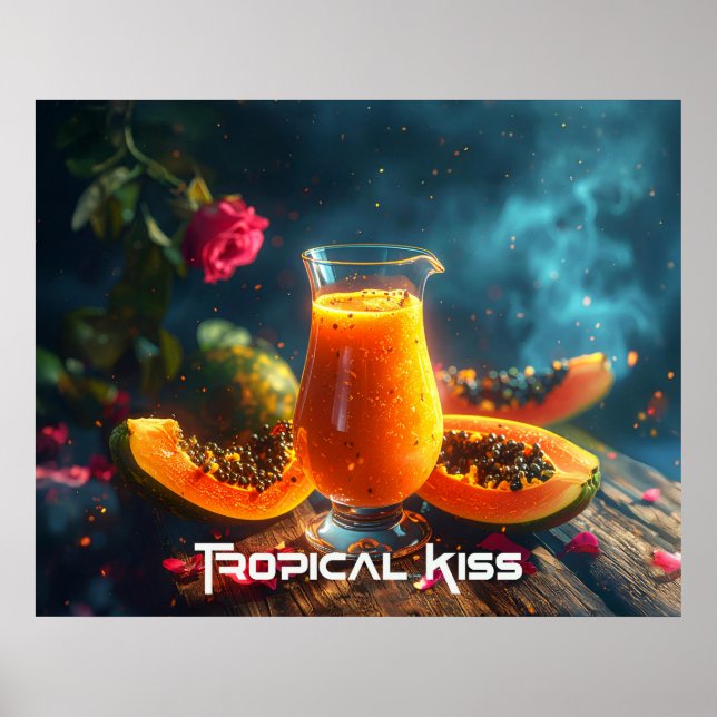 PAPAYA - TROPICAL KISS POSTER (Vorne)