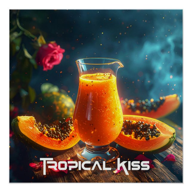 PAPAYA - TROPISCHER KUSS POSTER (Vorderseite)