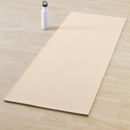 Papaya Whip Solid Color Yogamatte