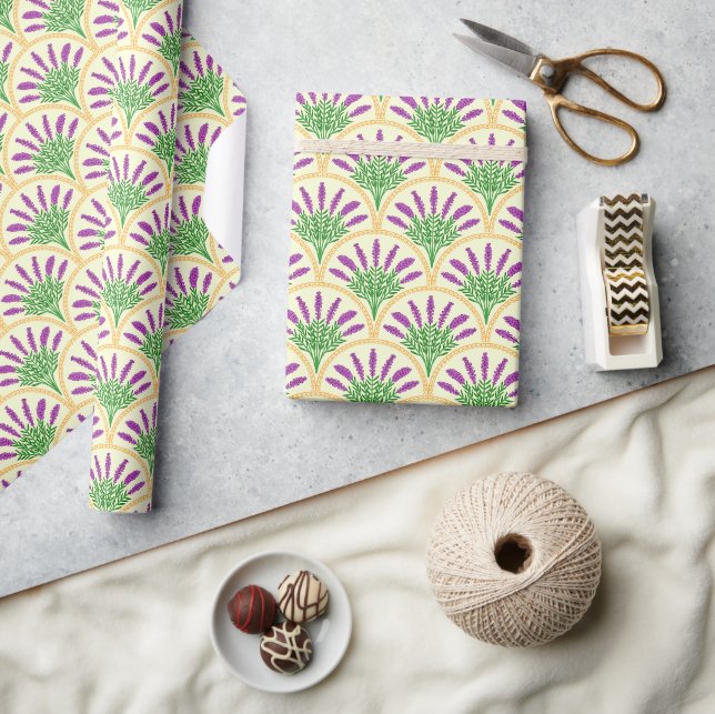 Papel De Presente Lavender Geschenkpapier (Basteln)