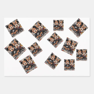 Papel de Regalo en Hojas Personalizadas – Diseño C Geschenkpapier Set
