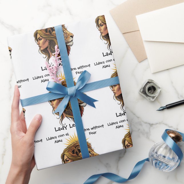 Papel de regalo Lady Leo Geschenkpapier (Schenken)