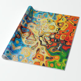 papel de regalo textura obra de arte abstracto geschenkpapier