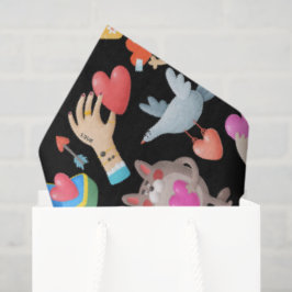 Papel de Seda San Valentín Seidenpapier