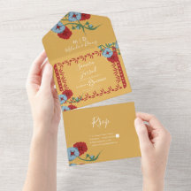 Papel Picado Mexikanischer Blumenstrauch Botanisch