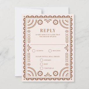 Papel Picado Rose Caramel   Antwort auf Hochzeiten