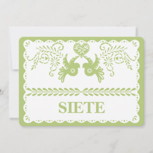 Papel Picado Siete Tischnummer Locarno