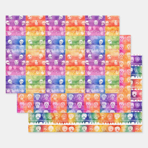 Papel Picado Wrapping Paper Geschenkpapier Set