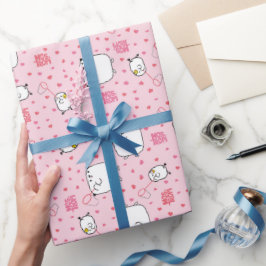Papel regalo Mostropi│Love is in the air Geschenkpapier