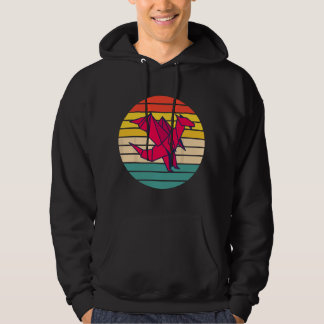 Paper Art Dragon Origami Hoodie