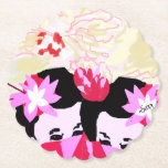 Paper Coaster : Love Song Untersetzer<br><div class="desc">Japanese Gisha
Love Song</div>