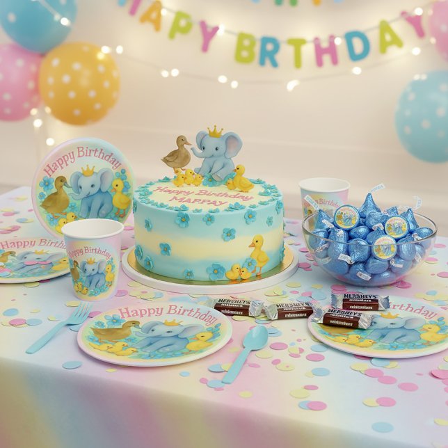 Paper Coasters - Birthday Party Theme - Mix Match Untersetzer (Von Creator hochgeladen)