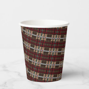Paper Cup - Br/Blk/R/Bg Graph HAMbyWG Pappbecher