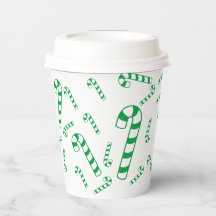 Paper Cup - Candy Canons in Green