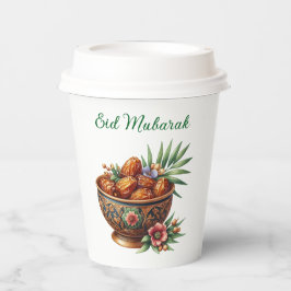 Paper cup-Eid Mubarak Tableware Pappbecher