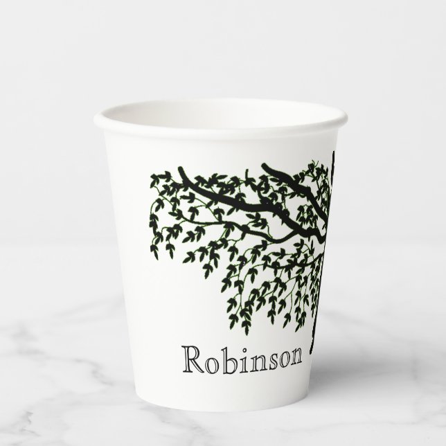 Paper Cup - Family Tree-Wiedersehen Pappbecher (Vorderseite)
