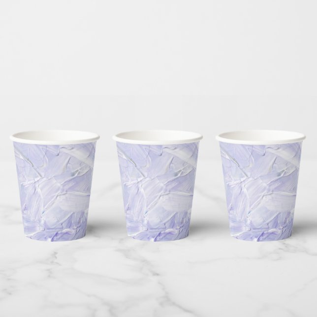Paper Cups (236 ml) - Paint Pattern Pappbecher (Multi)